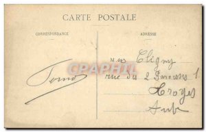 Bar Seine Old Postcard of the fund & # 39Epargne