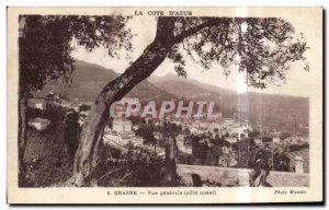 Old Postcard The French Riviera Grasse General view