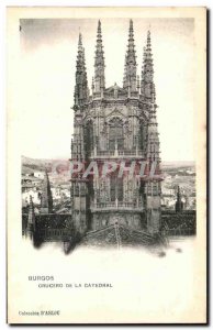Old Postcard Burgos Crucero De La Catedrale