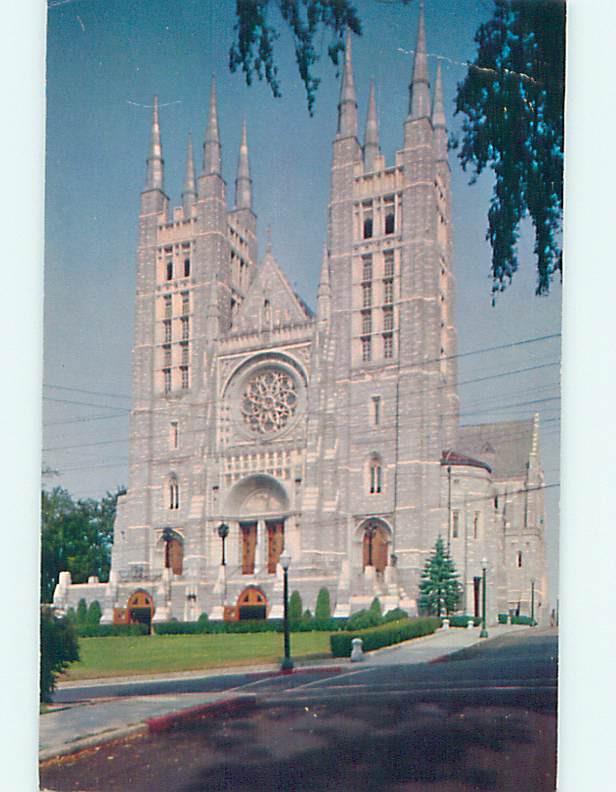 Pre-1980 CHURCH SCENE Lewiston Maine ME L5530