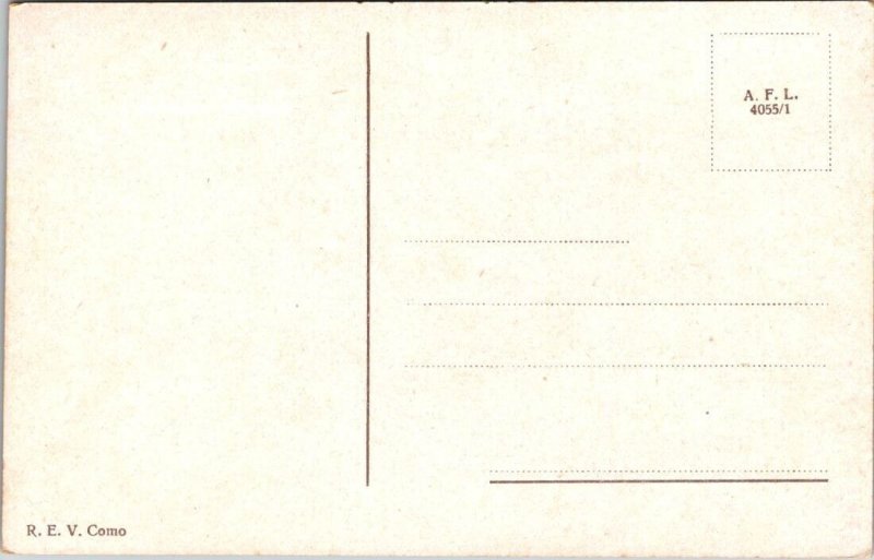 Lago di Como Italia, Italy - Cernobbio e Villa d' Este Postcard