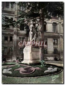 Postcard Old Angouleme Donations Square I Hotel City Statue of Marguerite de ...