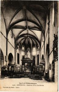 CPA Le Lot Pittoresque - GOURDON - Interieur de la Cathédrale (223879)