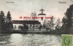 Sweden, Ostersund, Sunne Kyrka, Exterior View, 1910 PM