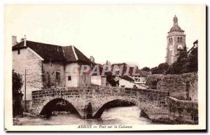 Old Postcard Arbois Bridge Cuisance