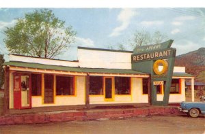 Manitou Springs Colorado The Avenue Restaurant Vintage Postcard AA79858