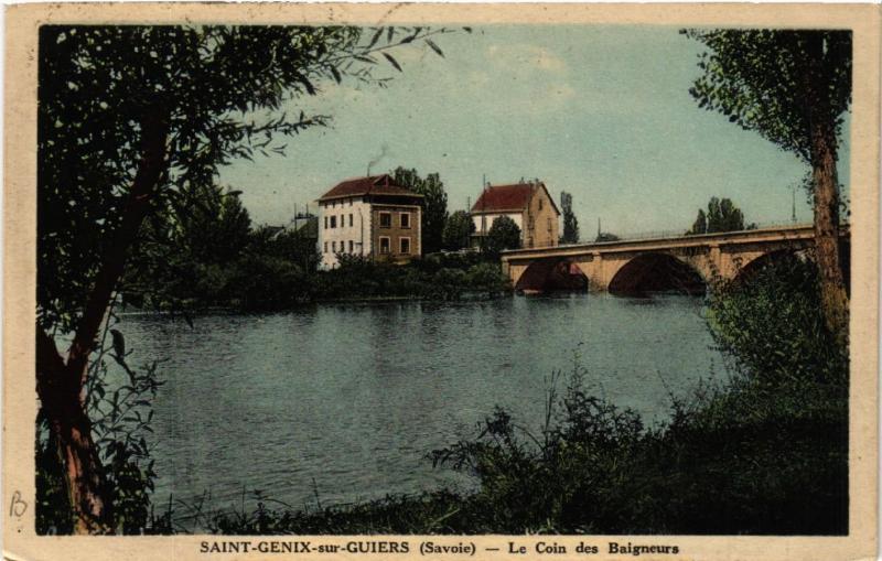 CPA St-GENIX-sur-GUIERS - Le Coin des Baigneurs (438712)