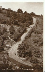 Somerset Postcard - Porlock Hill - Real Photograph - TZ11721