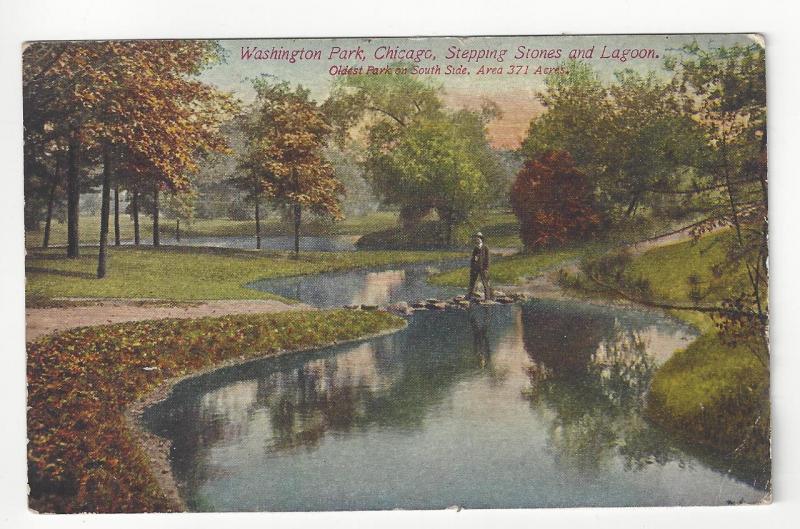 1915  USA Postcard - Washington Park, Chicago - Read Card (AF133)