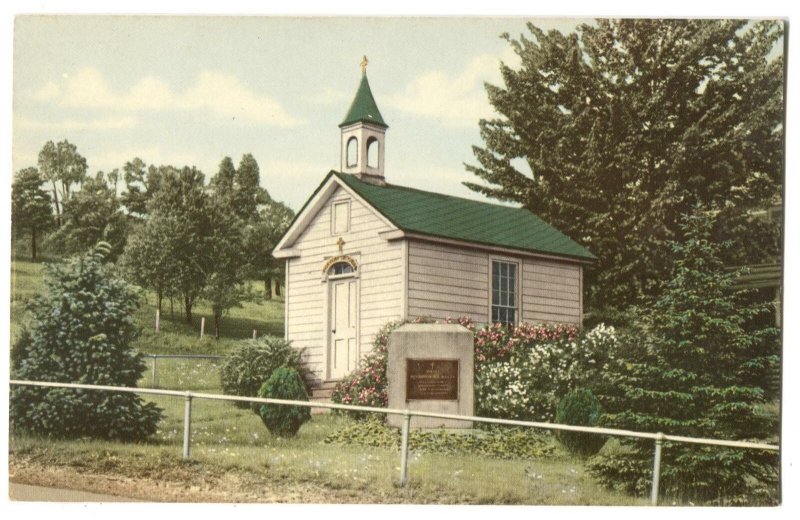 Postcard Decker Chapel St Mary's PA