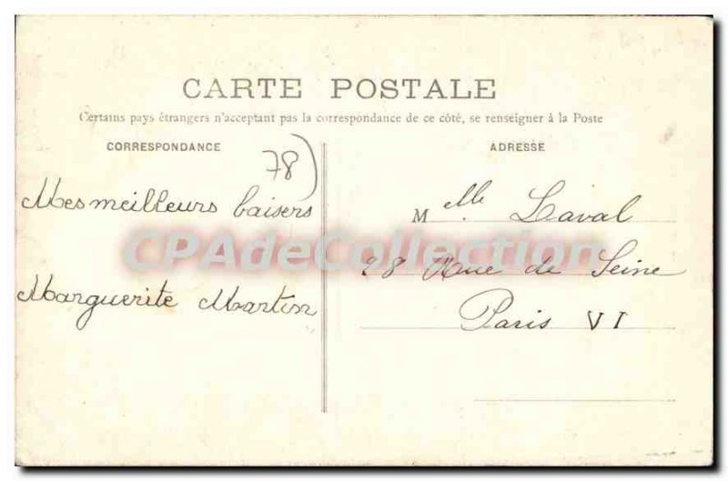 Old Postcard Montchauvet Bridge