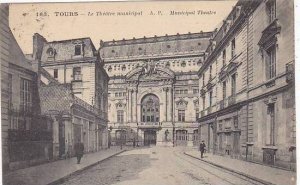 France Tours Le Theatre municipal 1923