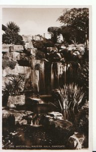 Kent Postcard -The Waterfall - Madeira Walk - Ramsgate - Real Photo - Ref TZ3389
