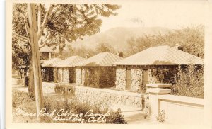 Moss Rock Cottage Camp Boulder Colorado RPPC Real Photo postcard