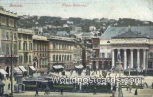 Piazza Deferrari Genova, Italy Unused 