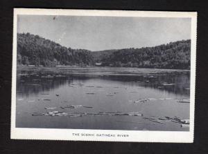 QC Gatineau River nr Chateau Diotte Wakefield Quebec Canada Carte Postale