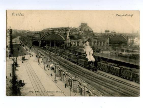 138419 Germany DRESDEN Central Railway Station Hauptbahnhof PC