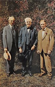 Henry Ford, Thomas A, Edison and Harvey Firestone Fort Myers, Florida USA Vie...