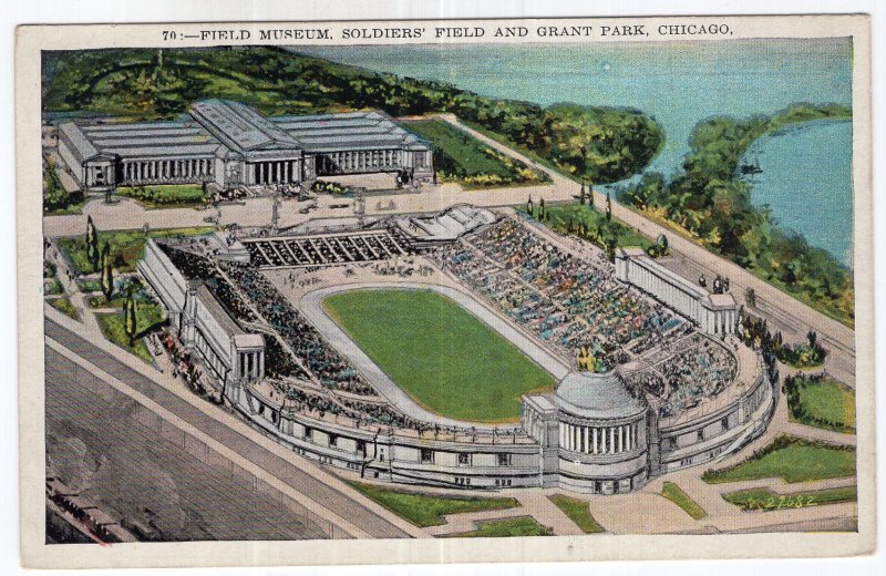 Chicago, Field Museum, Soldiers' Field And Grant Park