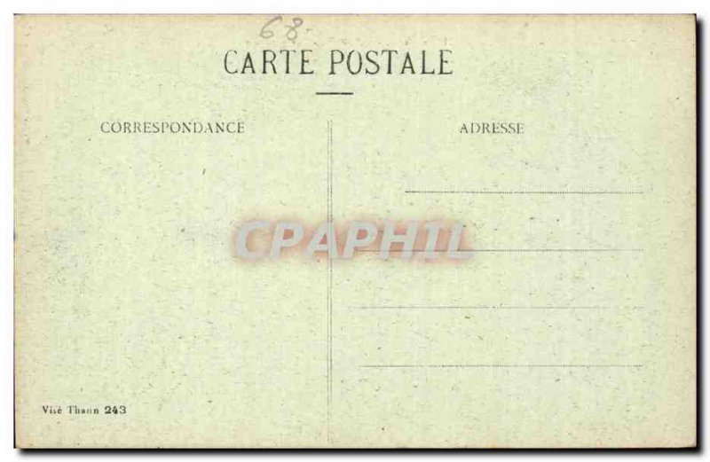 Moosch - Vue Generale Postcard Old