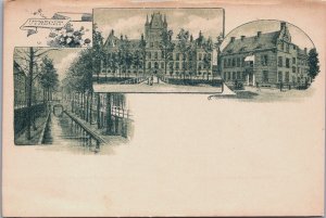 Netherlands Utrecht Litho Postcard C090