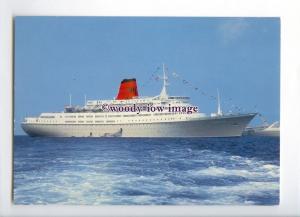 LN1554 - Cunard Line Liner - Vistafjord , built 1973 - postcard