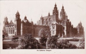 Scotland Glasgow Art Galleries 1947 Real Photo