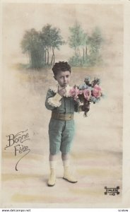 RP: Boy with Flowers , 00-10s : Bonne Fete ; #2