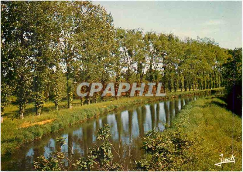 Postcard Modern Nort sur Erdre the Nantes Brest Canal Vive Eve