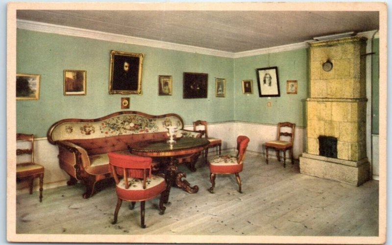 Postcard - The Dahlgren room, Geijersgården - Ransäter, Sweden