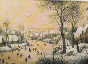 ART PIETER BRUEGEL - WINTER LANDSCAPE