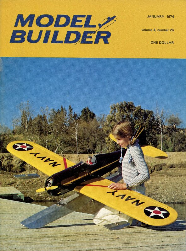 Vintage Model Builder Magazine January 1974