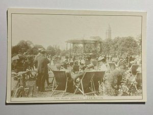 UNUSED NOSTALGIA POSTCARD - THE PUMP GARDENS LEAMINGTON c1910 (KK2153)