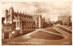 BR94673 st george s chapel and windsor castle real photo   uk