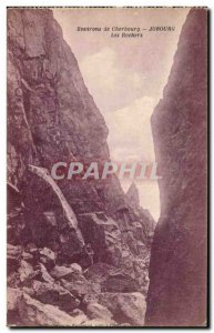 Old Postcard Environs de Cherbourg Joburg Rocks