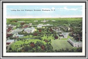 Washington DC Aerial View Looking East From Washington Monument - [DC-065]