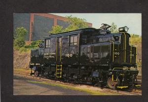 NY New York Central Railroad train Engine No 100 Altamont Fair Grounds New York