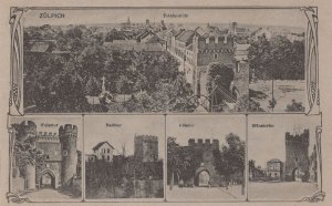Zulpich Germany Bachtor Weiertof Mustertor WW1 Old Postcard