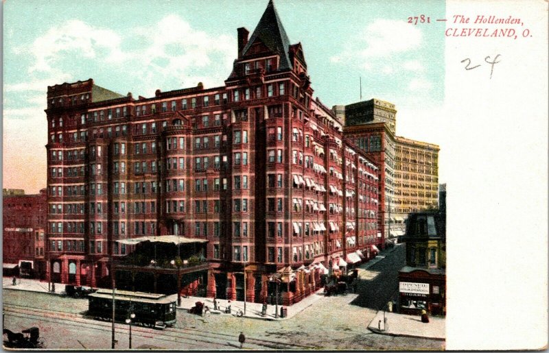 VINTAGE - The Hollenden Hotel, Cleveland, Ohio - circa 1900 - POSTCARD - PC 