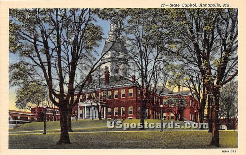 State Capitol in Annapolis, Maryland