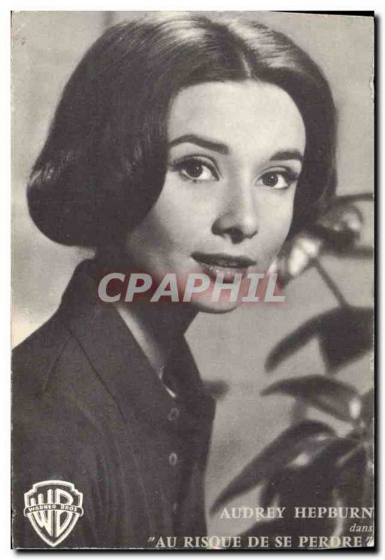 Postcard Modern Cinema Audrey Hepburn