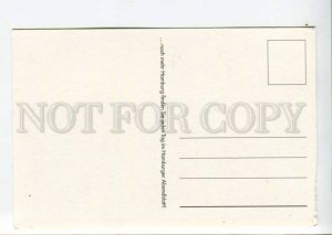 401804 GERMANY HAMBURG port ships Old postcard