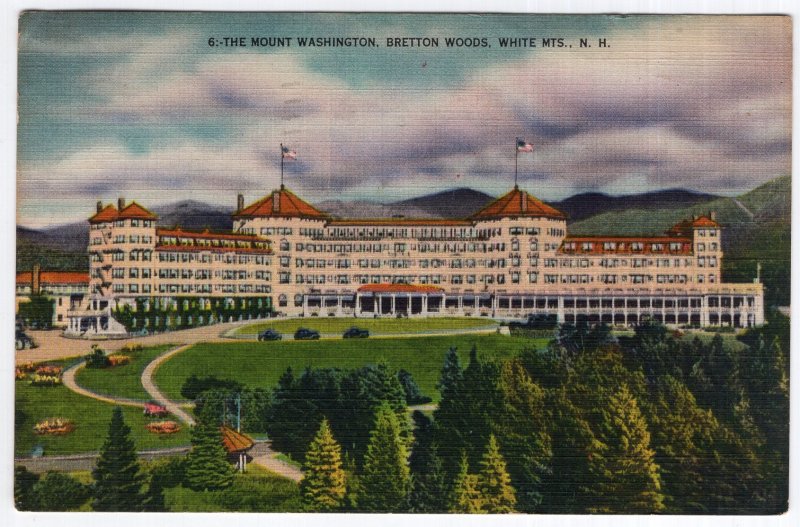 Bretton Woods, White Mts., N.H., The Mount Washington