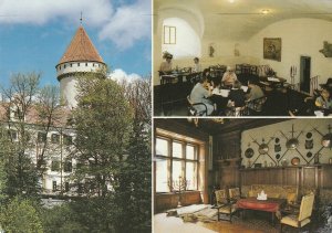 VINTAGE POSTCARD KONOPISTE CASTLE FROM 13th CENTURY POSTAGE CZECH REPUBLIC TO US