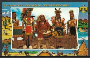 Greetings From The Indian Territory Dance Team - [MX-107]