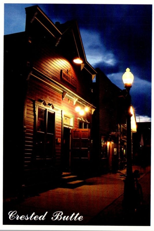 Colorado Crested Butte Street Scene