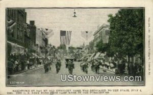 July 4th 1923 US Army Band Camp Knox - Bardstown, KY