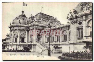 Old Postcard Royan Cote d'Argent The Municipal Casino