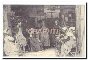 COPYRIGHT Bourg (ain) Postcard The Old Ebaudes en Bresse ebaudis