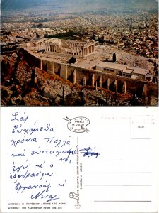 The Parthenon From the Air, Athens, Greece (9411)